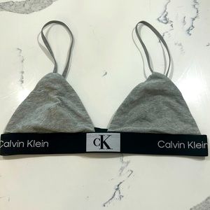 Calvin Klein modern triangle bra